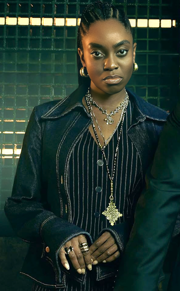Fightland Anita Joy Uwajeh Denim Jacket - Image 1